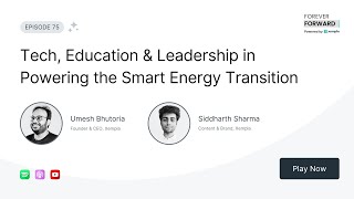 Role of Technology Education amp Leadership in Powering the Smart Energy Transition [upl. by Den498]