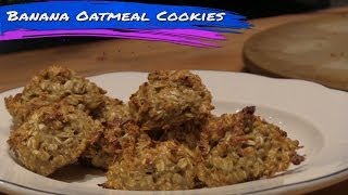 Protein Banana Oatmeal Cookies Recipe [upl. by Dranyer117]