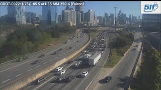 Midtown Atlanta traffic conditions  What to know [upl. by Eedyaj]