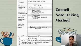 Note Taking Cornell Method [upl. by Lladnyk616]