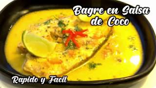 Bagre en salsa de coco [upl. by Ilahtan]