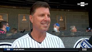 Tino Martinez reflects on OldTimers Day [upl. by Hanikahs765]