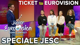 Ticket to Esc  Speciale Junior Eurovision Song Contest [upl. by Haily563]