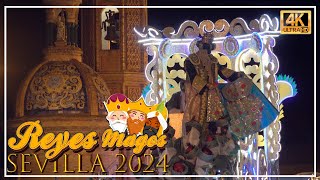 CABALGATA REYES MAGOS  Sevilla 2024 [upl. by Nasia]