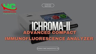 ICHROMA2 ADVANCED COMPACT IMMUNOFLUORESCENCE ANALYZER  HUMAN CARE DIAGNOSTICS [upl. by Adnohsar]