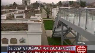 América Noticias  040614  Se destapó polémica por escalera del Presbítero Maestro [upl. by Brunhilde88]