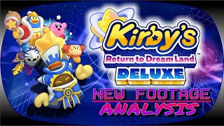 Kirby’s Return to Dream Land Deluxe NEW FOOTAGE  Website Analysis [upl. by Caz514]