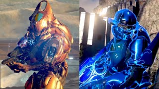 Elites Halo Infinite vs Halo 5 [upl. by Neelyhtak]