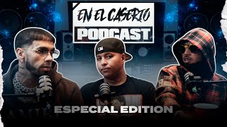 ANUEL AA POR PRIMERA VEZ EN EL CASERÍO PODCAST JUNTO AL DOMINIO EN UNA EDICIÓN ESPECIAL [upl. by Noella717]