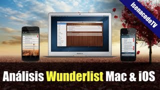 ► Wunderlist Gestión de tareas Mac iOS Android Windows [upl. by Doowron]