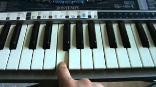 Beverly Hills Cop Theme on Piano TUTORIAL EASY [upl. by Imray]