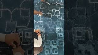 Finishing durry carpet design morafi india youtubeshorts mastistr sitapurcreator rugdesign [upl. by Lipson]