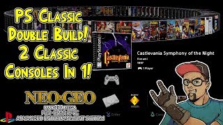 Ultimate PlayStation Classic Build 2 Consoles In 1 Neo Geo Mini amp 100 PSX Games BleemSync Hack [upl. by Aneetsirk182]