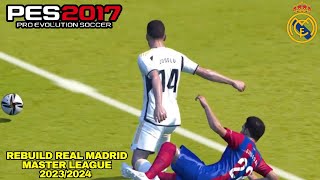 Pes 2017 Real Madrid Master League [upl. by Ennaylime]