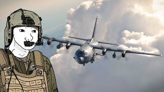 Spirit in the Sky but youre an AC130H Spectre gunner during Operation Desert Storm [upl. by Fleming]