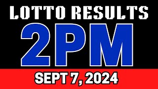 2PM Lotto Results 9724 [upl. by Pattie391]