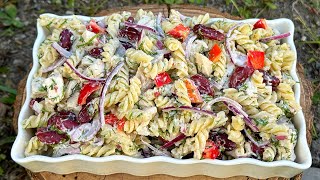 Im Obsessed with this Pasta Salad [upl. by Sire]