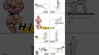 Hips Best Exercise At Home hips shots short [upl. by Shiller]