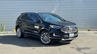 2022 Ford Edge Titanium CA Palm Springs Indio La Quinta Cathedral City Palm Desert [upl. by Ecnarwal111]