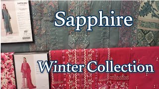 Sapphire New Winter Collection 2024Sapphire Winter Unstitched Collection 2024Sapphire khader 2024 [upl. by Ynaoj]