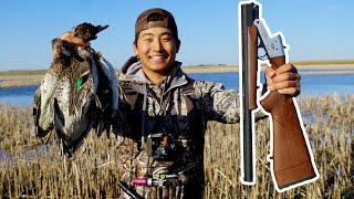 Duck Hunting with The World’s SMALLEST Shotgun MINI SHOTGUN [upl. by Cheyne904]