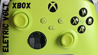 Controle Xbox Eletric Volt [upl. by Enelyar]