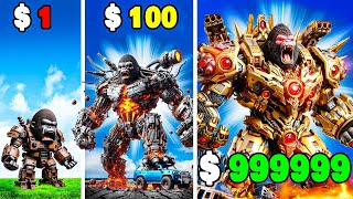 1 to 1000000 Mecha KING KONG [upl. by Beryle]