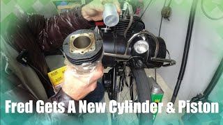 Velosolex 1700 Gets A New Cylinder And Piston [upl. by Zacherie]