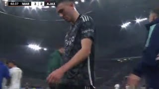 Steven Berghuis Red Card ♦️ Marseille vs Ajax 43  All Goals and Extended Highlights [upl. by Canfield]