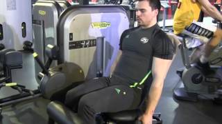 Leg Curl Technogym [upl. by Yrrad]