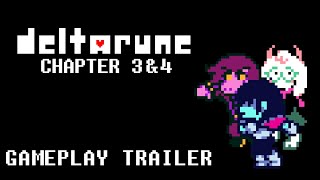 DELTARUNE™ CHAPTER 3amp4 GAMEPLAY TRAILER [upl. by Naima135]