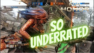 FOR HONOR  KENSEI IS THE UNDERRATED HERO OF 4V4 MODES 0 DEAHTS [upl. by Sabba]