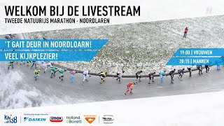 Livestream Tweede marathon natuurijs  Noordlaren [upl. by Haidedej]