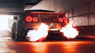 Flame Spitting R35 GTR in 4K [upl. by Normy]