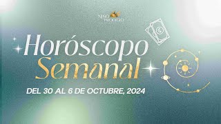 Horóscopo Semanal  Del 30 de septiembre 06 de octubre ¡Descubre las predicciones de tu signo [upl. by Werner718]