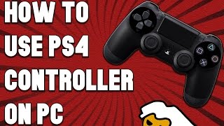 How To Use PS4 Controller on PC Windows 10Windows 8Windows 7 2019 [upl. by Stranger]