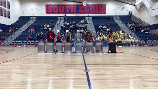 Stinkin Garbage  South Elgin High School Drumline [upl. by Fayola]