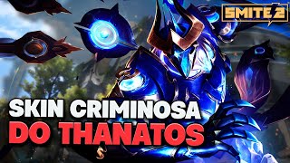 A primeira skin do THANATOS foi essa ATROCIDADE ▸ SMITE 2 Conquista [upl. by Jarlen]