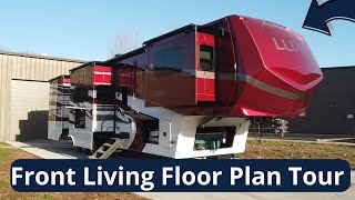 Front Living Fifth Wheel The Luxe 44FL ELITE [upl. by Blaine540]