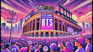 BTS Army Lines Up for Unforgettable Concert at Citi Field – KPOP Magic [upl. by Jarrow703]