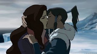 TOP 10 KORRASAMI MOMENTS IN THE LEGEND OF KORRA [upl. by Adnarim259]