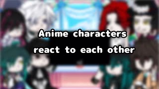 Anime Characters react to each other  Shinazugawa Sanemi  sanekanae  18  Discontinued❓ [upl. by Acinonrev]