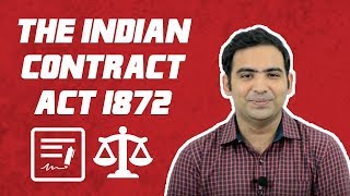 The Indian Contract Act 1872  Part 1 By Advocate Sanyog Vyas [upl. by Tu245]