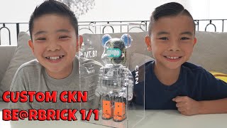 Custom CKN BEARBRICK Gift From YouTube [upl. by Aleda867]