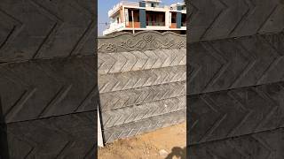 New design and quality work in Precast compound boundary wall with installationprecastboundarywall [upl. by Enitram]