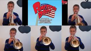 American Dad Theme Song 5 trumpets [upl. by Eanerb]