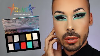 NYX COSMETICS X AQUARIA PALETTE  Fashination [upl. by Letreece]