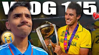 IND VS AUS WORLD CUP FINAL 2023🔥 Most EXPENSIVE ticket😍 Cricket Cardio Vlogs [upl. by Ahseyd]