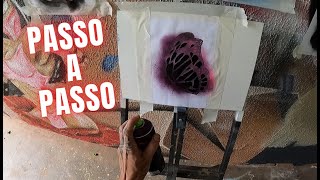 Como desenhar BORBOLETAS com SPRAY GRAFFITI [upl. by Ahker]