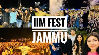 IIM JAMMU FEST  EDM  KEVU  MEET BROS in Jammu  EMPYREAN  vlog  3shaukeen  71 [upl. by Bondy]